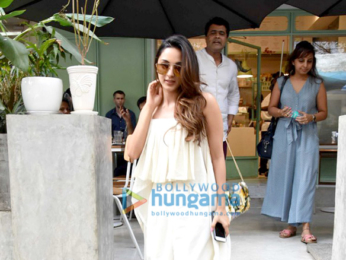 Kiara Advani and Sanya Malhotra snapped post lunch at The Kitchen Garden
