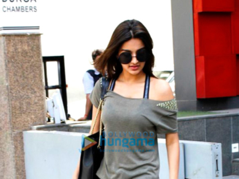 Nidhhi Agerwal snapped shopping at Puma