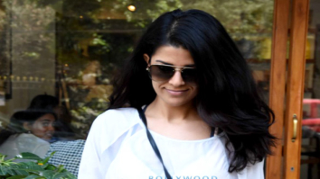 Nimrat Kaur snapped at the Sequel Bistro
