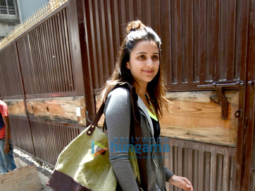 Parineeti Chopra snapped post her yoga session in Bandra