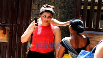 Parineeti Chopra snapped post yoga session in Bandra