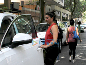 Parineeti Chopra snapped post yoga session in Bandra