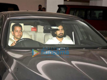Ranbir Kapoor, Arjun Kapoor, Sidharth Malhotra & Alia Bhatt visit Karan Johar's house