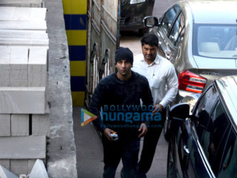 Ranbir Kapoor snapped post his dance rehearsals