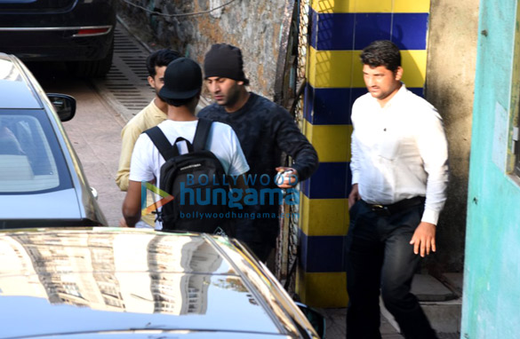 ranbir kapoor snapped post his dance rehearsals 4