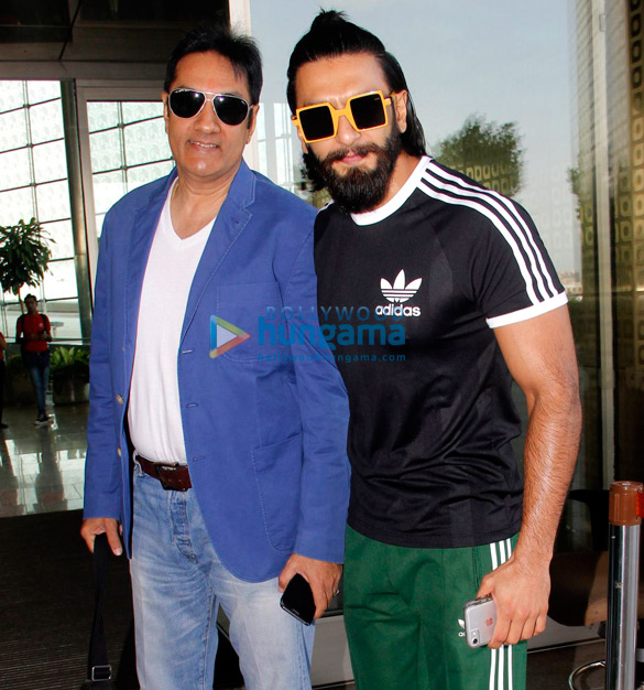 Ranveer Singh, Urvashi Rautela and others snapped at the airport Ranveer Singh, Urvashi Rautela and others snapped at the airport