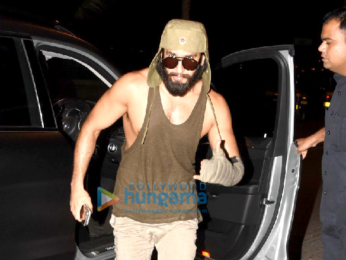 Ranveer Singh and Katrina Kaif snapped at Zoya Akhtar's house