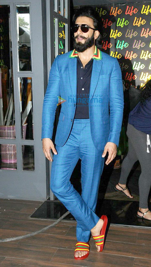 ranveer snapped post filmfare shoot 1