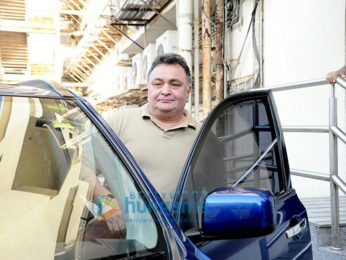 Rishi Kapoor snapped post a movie screening at PVR Juhu