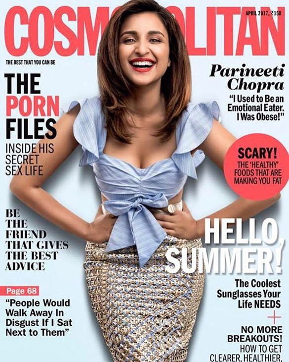 superhot parineeti chopra gives sun an inferiority complex on the cover of cosmopolitan 1