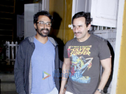 Saif Ali Khan snapped post a meeting in Bandra