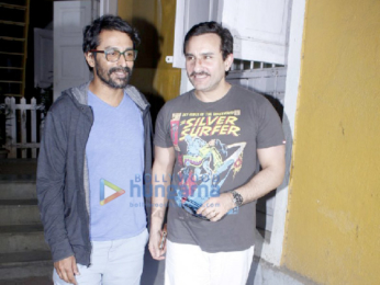 Saif Ali Khan snapped post meeting in Bandra