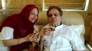 Watch: Saira Banu plants a sweet kiss on Dilip Kumar’s cheek while having a cup of tea