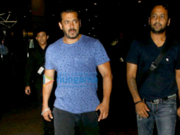 Salman Khan and family arrives back from Maldives post celebrating Ahil’s first birthday