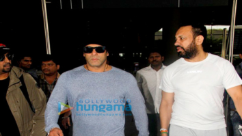 Salman Khan returns from Da-bangg Tour Concert in New Zealand