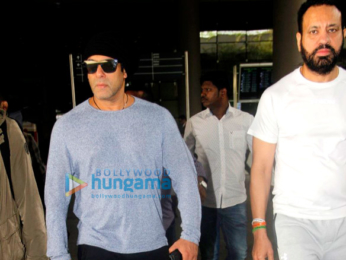 Salman Khan returns from Da-bangg Tour Concert in New Zealand