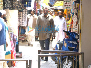 Sanjay Dutt shoots for 'Bhoomi'
