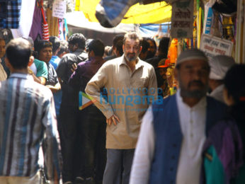 Sanjay Dutt shoots for 'Bhoomi'