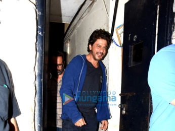 Shah Rukh Khan & Anand L Rai snapped post dinner at Olive