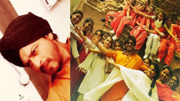 SPOTTED: Shah Rukh Khan riding a tractor alongwith Anushka Sharma in Punjab