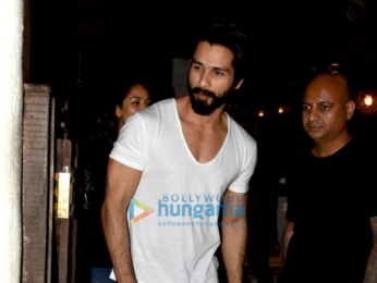 Shahid Kapoor and Mira Rajput Snapped post salon session in bandra