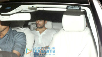 Sidharth Malhotra, Alia Bhatt, Karan Johar and Raveena Tandon snapped at the ‘Baahubali 2 – The Conclusion’ screening