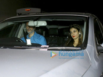 Sidharth Malhotra, Alia Bhatt, Karan Johar and Raveena Tandon snapped at the 'Baahubali 2 – The Conclusion' screening