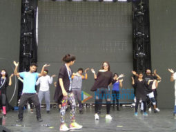 Sonakshi Sinha rehearsing for ‘Dabangg Tour Concert’ in Hong Kong