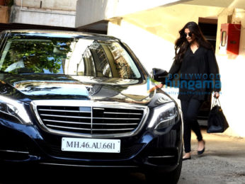 Sonam Kapoor snapped post a meeting in Bandra