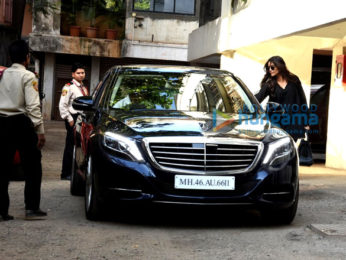 Sonam Kapoor snapped post a meeting in Bandra