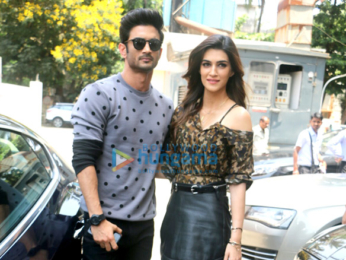 Sushant Singh Rajput & Kriti Sanon grace the trailer launch of 'Raabta'