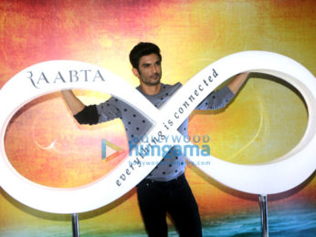 Sushant Singh Rajput & Kriti Sanon grace the trailer launch of 'Raabta'