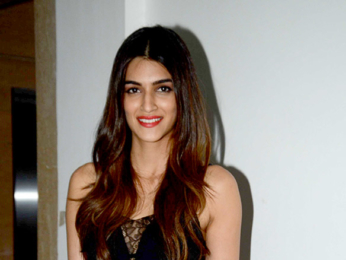 Sushant and Kriti snapped at Raabta's promotions