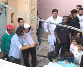 On The Sets Of The Film The Ring