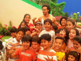 Watch: Tiger Shroff having a blast with children while shooting for Sony YAY! Watch: Tiger Shroff having a blast with children while shooting for Sony YAY!