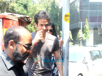 Tusshar Kapoor snapped with a mystery girl at Bastian