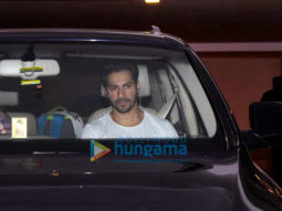 Varun Dhawan, Aditya Roy Kapur & Alia Bhatt snapped visiting Karan Johar’s house