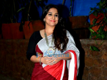 Vidya Balan snapped at 'Begum Jaan' promotions