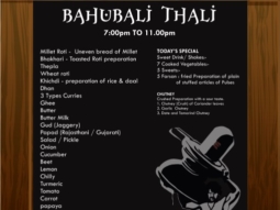 WOW! Now, a thali gets named after ‘Baahubali: The Conclusion’