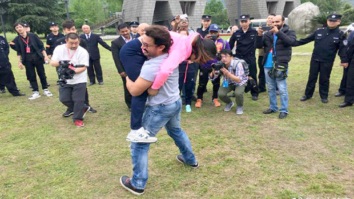 Watch: Aamir Khan wrestles with several women during his China visit