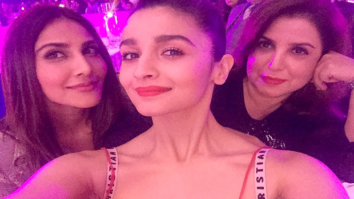 What was Farah Khan doing with Alia Bhatt and Vaani Kapoor in Dubai?