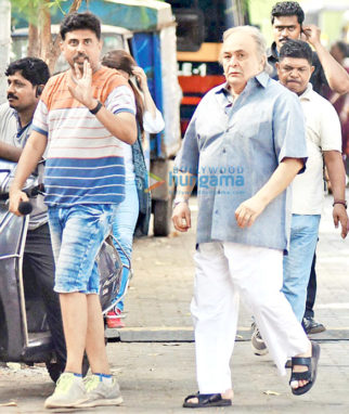 On The Sets Of The Movie 102 Not Out