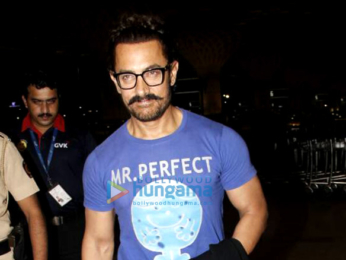 Aamir Khan, Shahid Kapoor, Shraddha Kapoor and Fatima Sana Shaikh snapped at the airport
