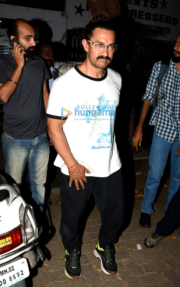 aamir khan snapped post in bandra 4