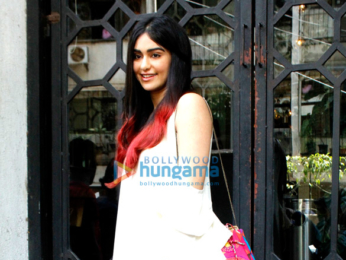 Adah Sharma snapped at The Korner House