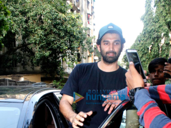 Aditya Roy Kapoor snapped at Indigo restaurant