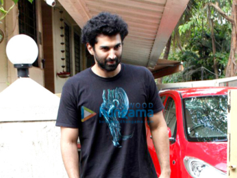 Aditya Roy Kapur snapped post meeting at Matrix office