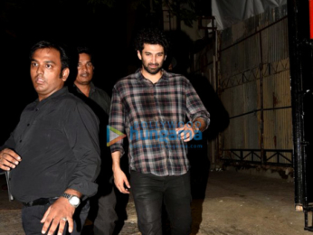 Aditya Roy Kapur snapped post partying with close friends