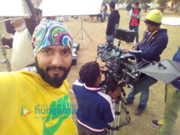 On The Sets Of The Movie Adityam
