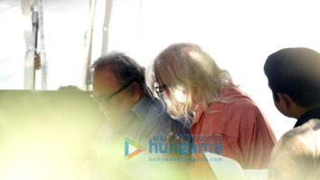 Amitabh Bachchan snapped on the sets of ‘102 Not Out’ in Bandra